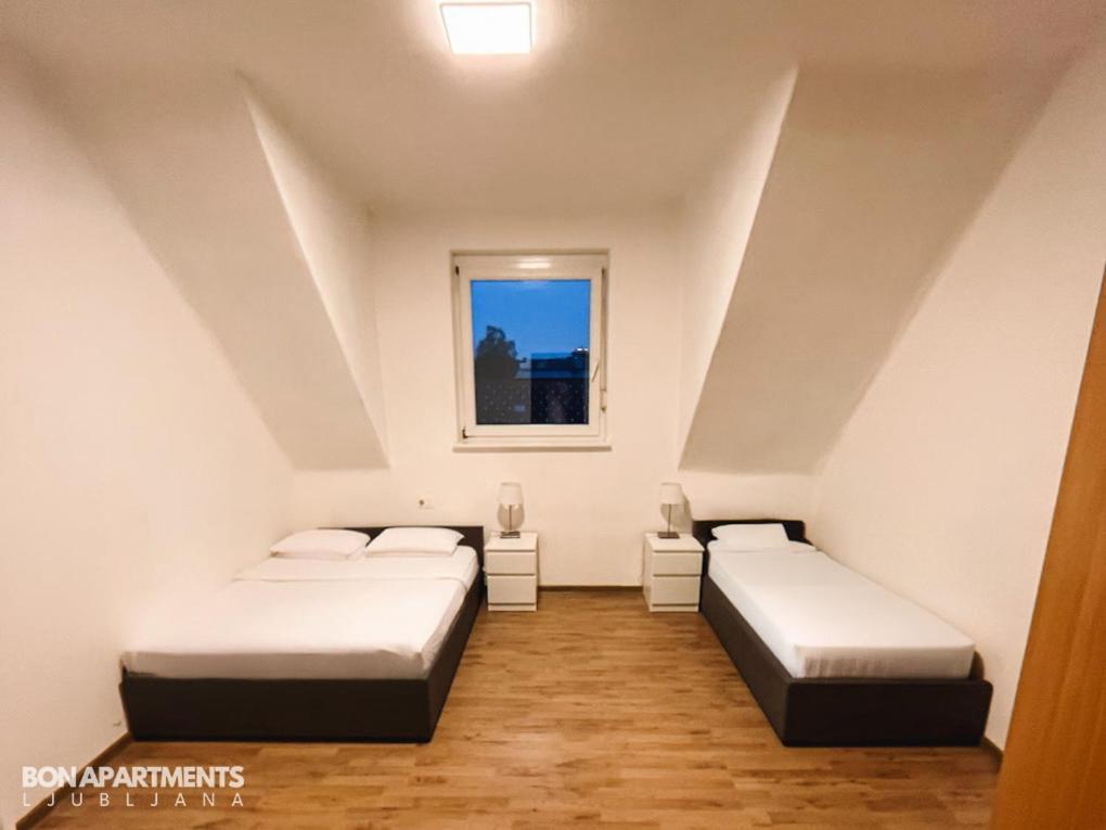Huge Bbq Garden 2, Spacious Flat, Ac, Free Parking 2 Ljubljana Bagian luar foto